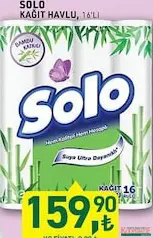 SOLO KAĞIT HAVLU 16'LI SOLO KAĞIT HAVLU 16'LI